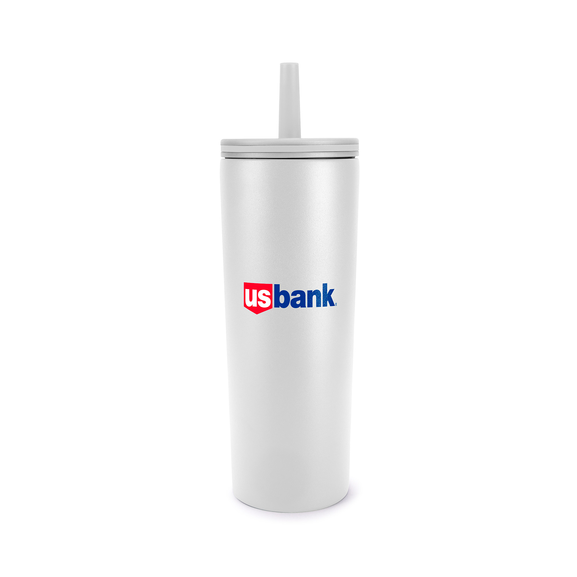 ChillFlow 24oz Stainless Steel Mug with Straw 1