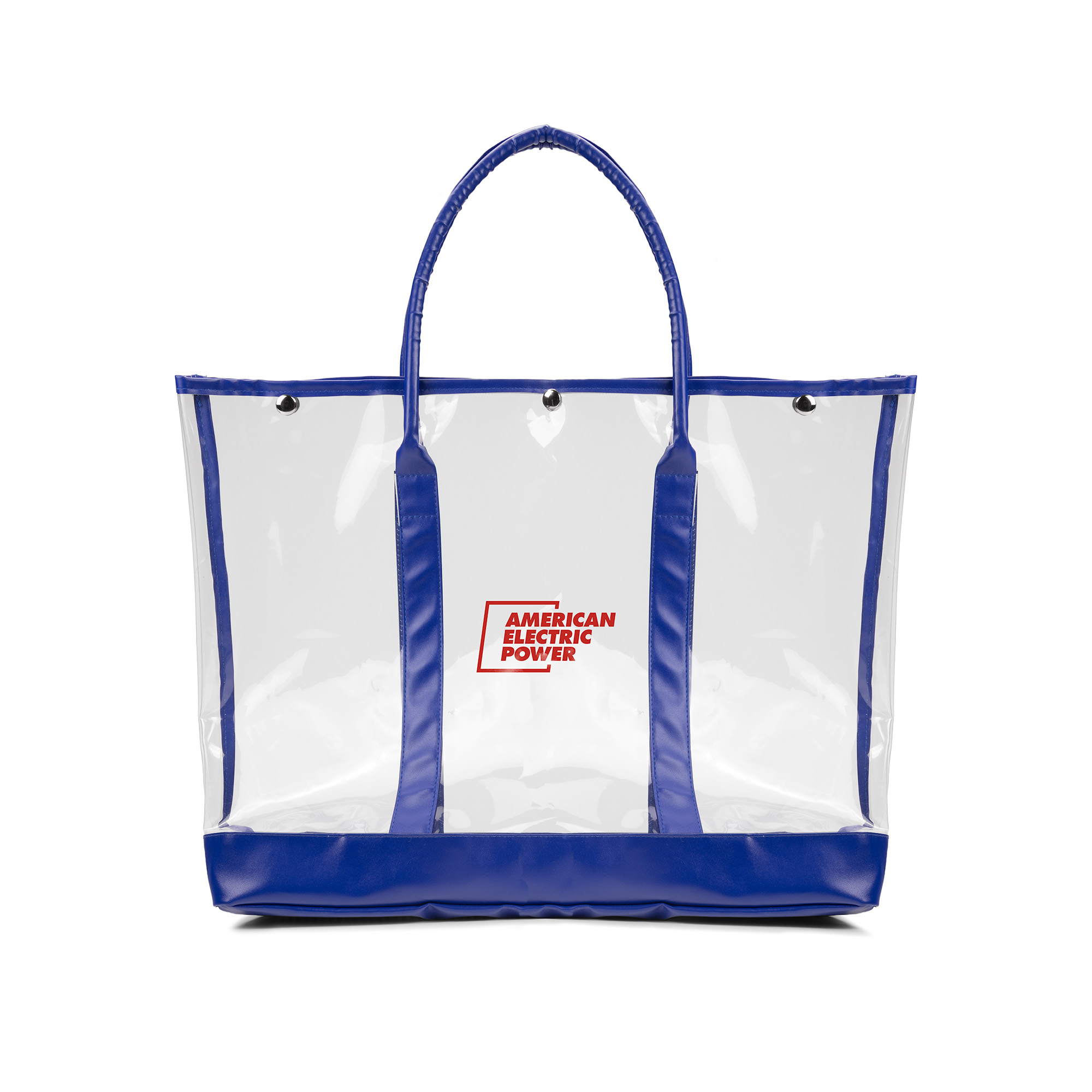 Luxe Button-Top Tote with PU Leather Trim 1
