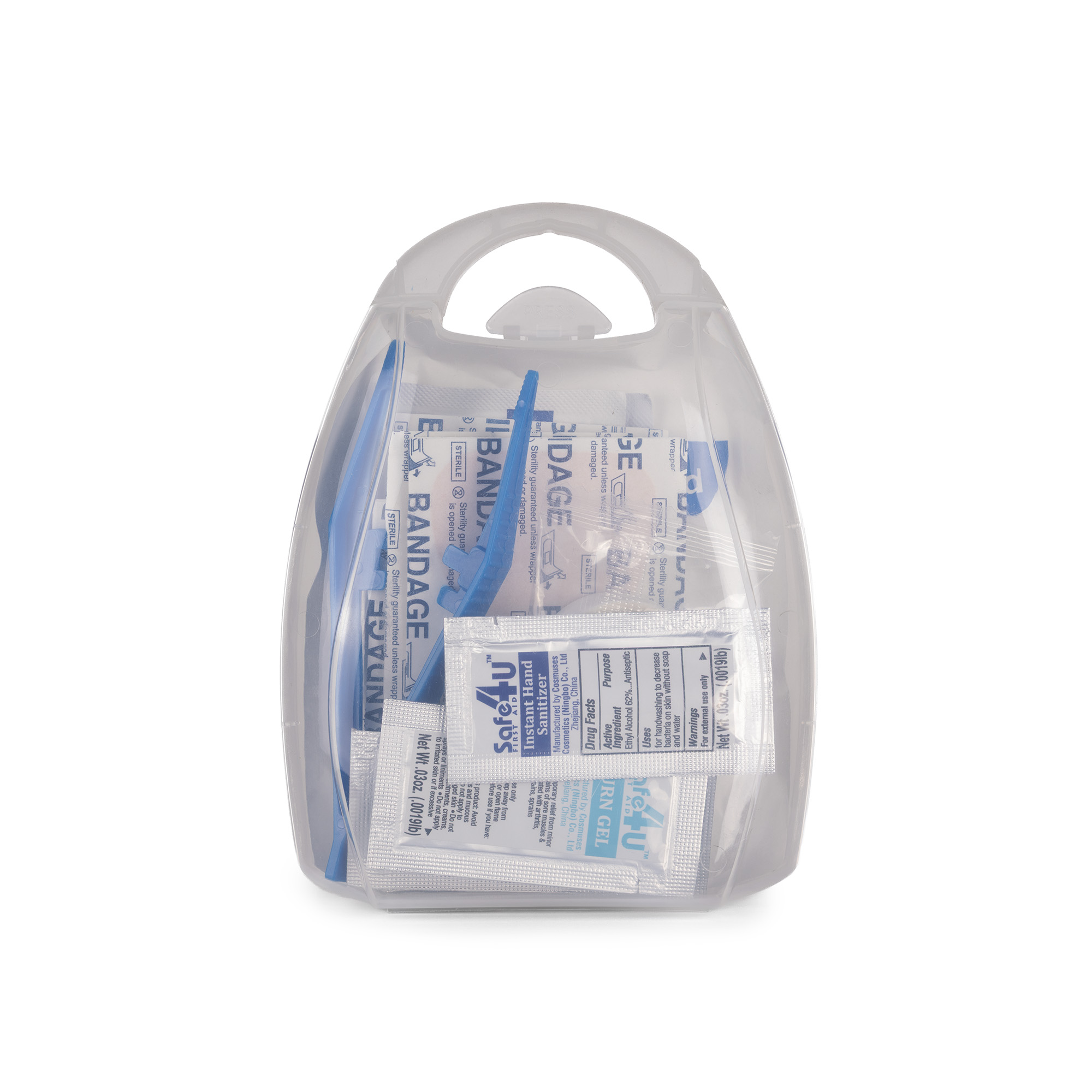 25pc Medium First Aid Kit in Press-Open Case 1