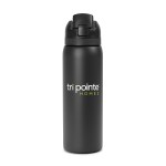 27 oz. Solid Stainless Steel Pop Straw Bottle (Factory Direct) 10-12 Weeks - Black 27 oz. Solid Stainless Steel Pop Straw Bottle (Factory Direct) 10-12 Weeks - Black