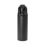 27 oz. Solid Stainless Steel Pop Straw Bottle (Factory Direct) 10-12 Weeks - Black 27 oz. Solid Stainless Steel Pop Straw Bottle (Factory Direct) 10-12 Weeks - Black