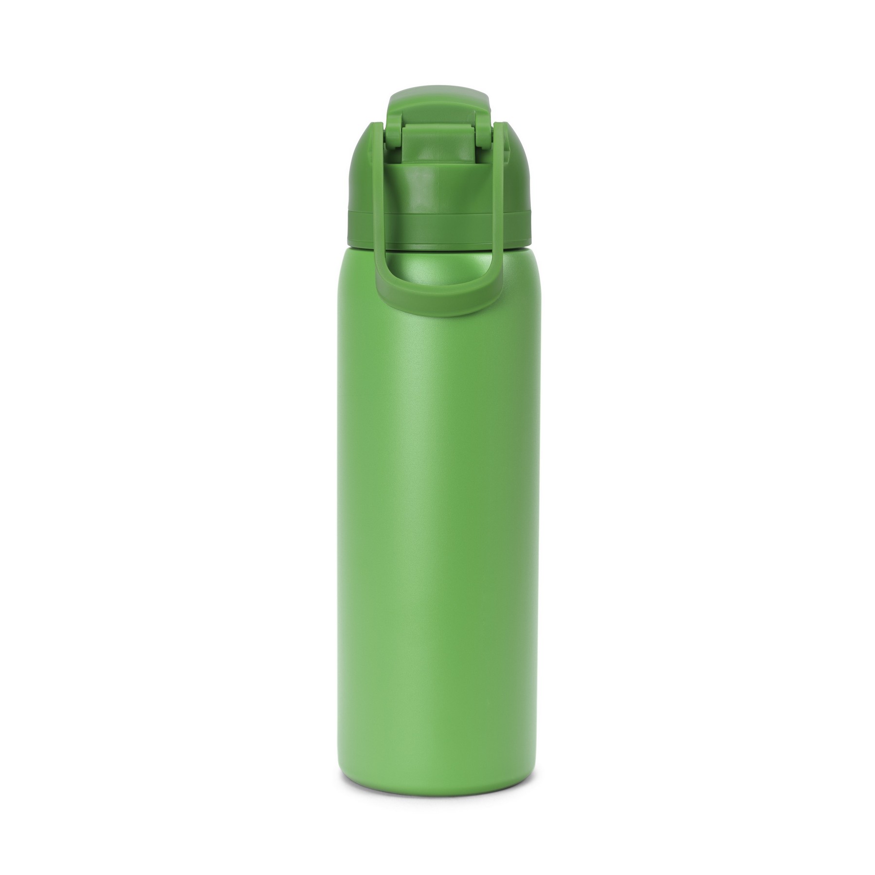 27 oz. Solid Stainless Steel Pop Straw Bottle (Factory Direct) 10-12 Weeks 1