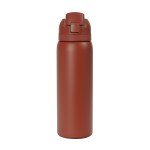 27 oz. Solid Stainless Steel Pop Straw Bottle (Factory Direct) 10-12 Weeks - Red 27 oz. Solid Stainless Steel Pop Straw Bottle (Factory Direct) 10-12 Weeks - Red