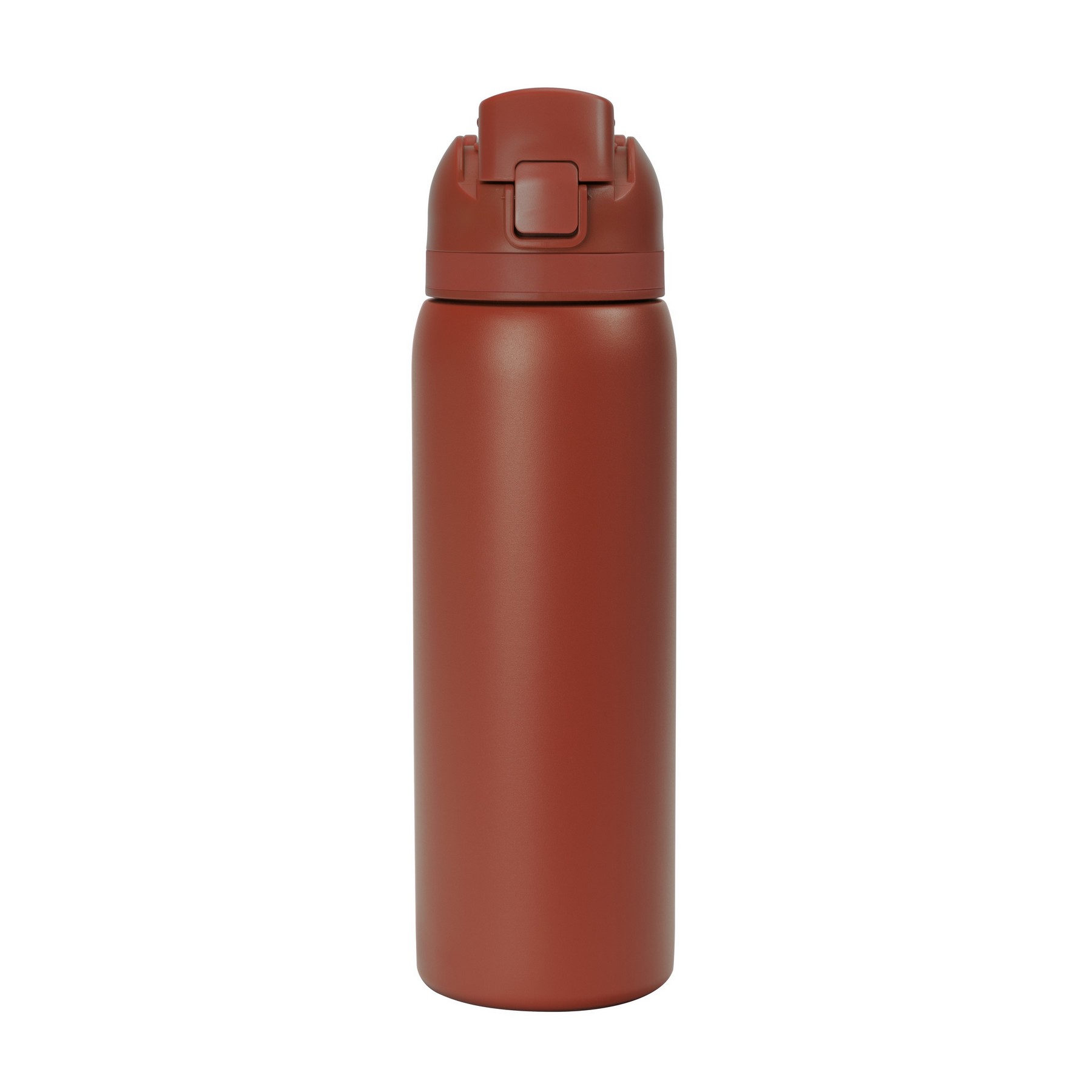 27 oz. Solid Stainless Steel Pop Straw Bottle (Factory Direct) 10-12 Weeks 1