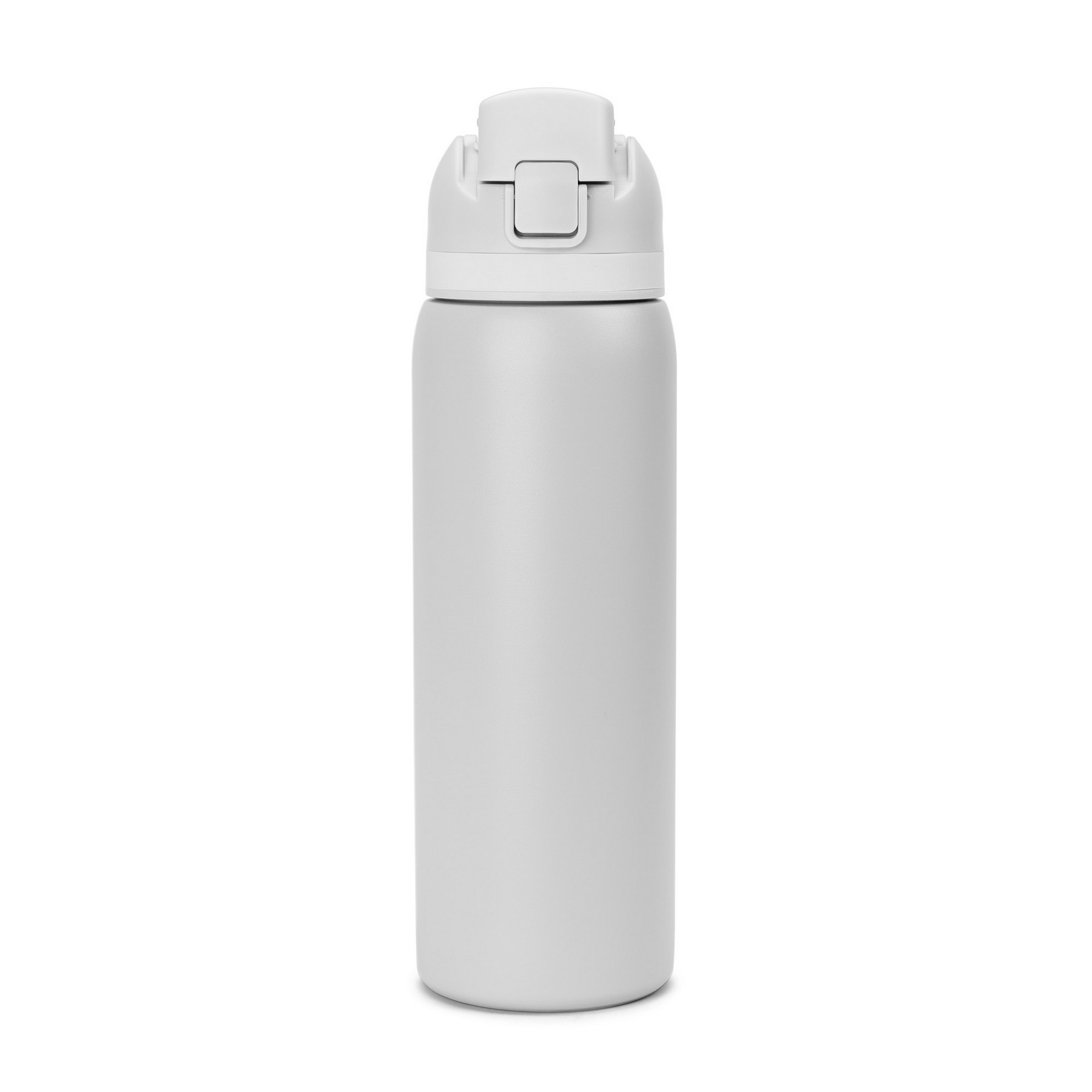 27 oz. Solid Stainless Steel Pop Straw Bottle (Factory Direct) 10-12 Weeks 1