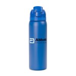 27 oz. Solid Stainless Steel Pop Straw Bottle (Factory Direct) 10-12 Weeks - Blue 27 oz. Solid Stainless Steel Pop Straw Bottle (Factory Direct) 10-12 Weeks - Blue
