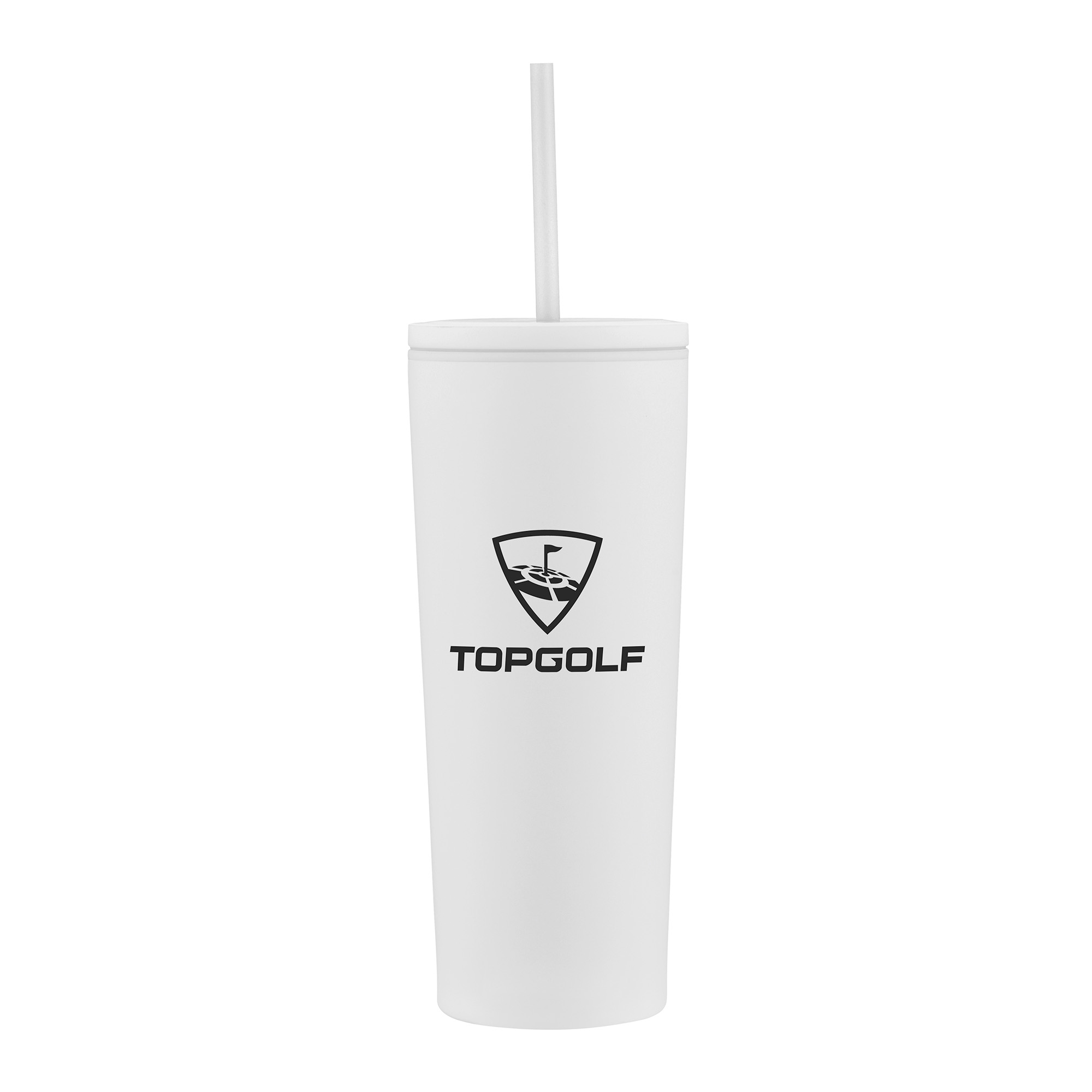 24 Oz. Double Wall Mug with Straw 1