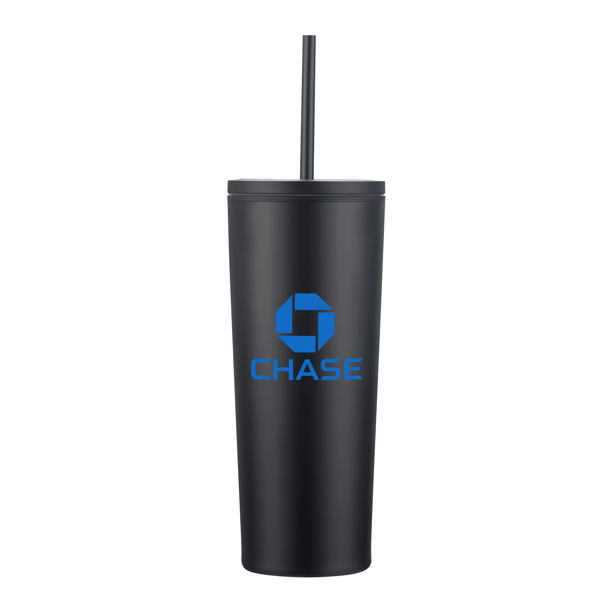 24 Oz. Double Wall Mug with Straw 1