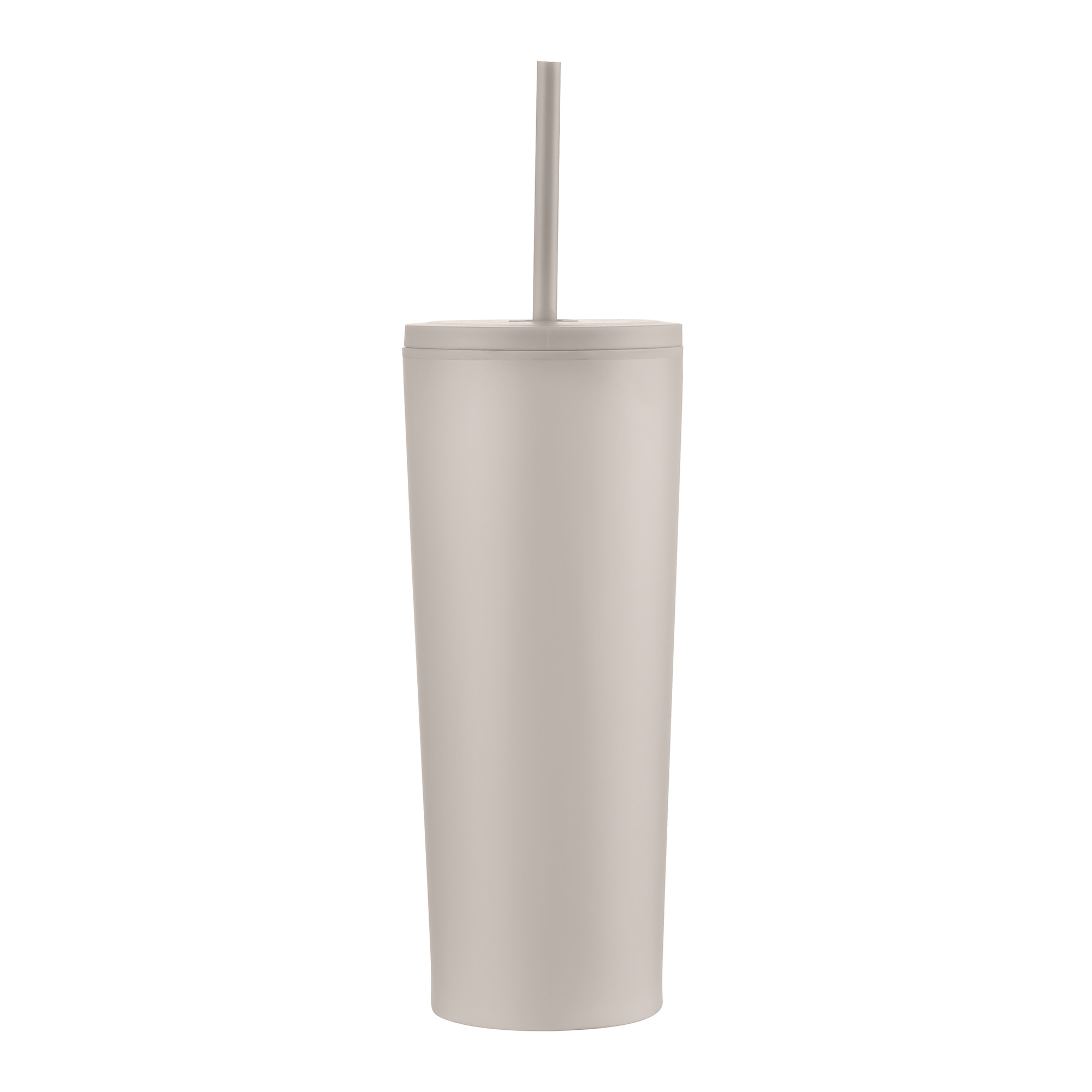 24 Oz. Double Wall Mug with Straw 1