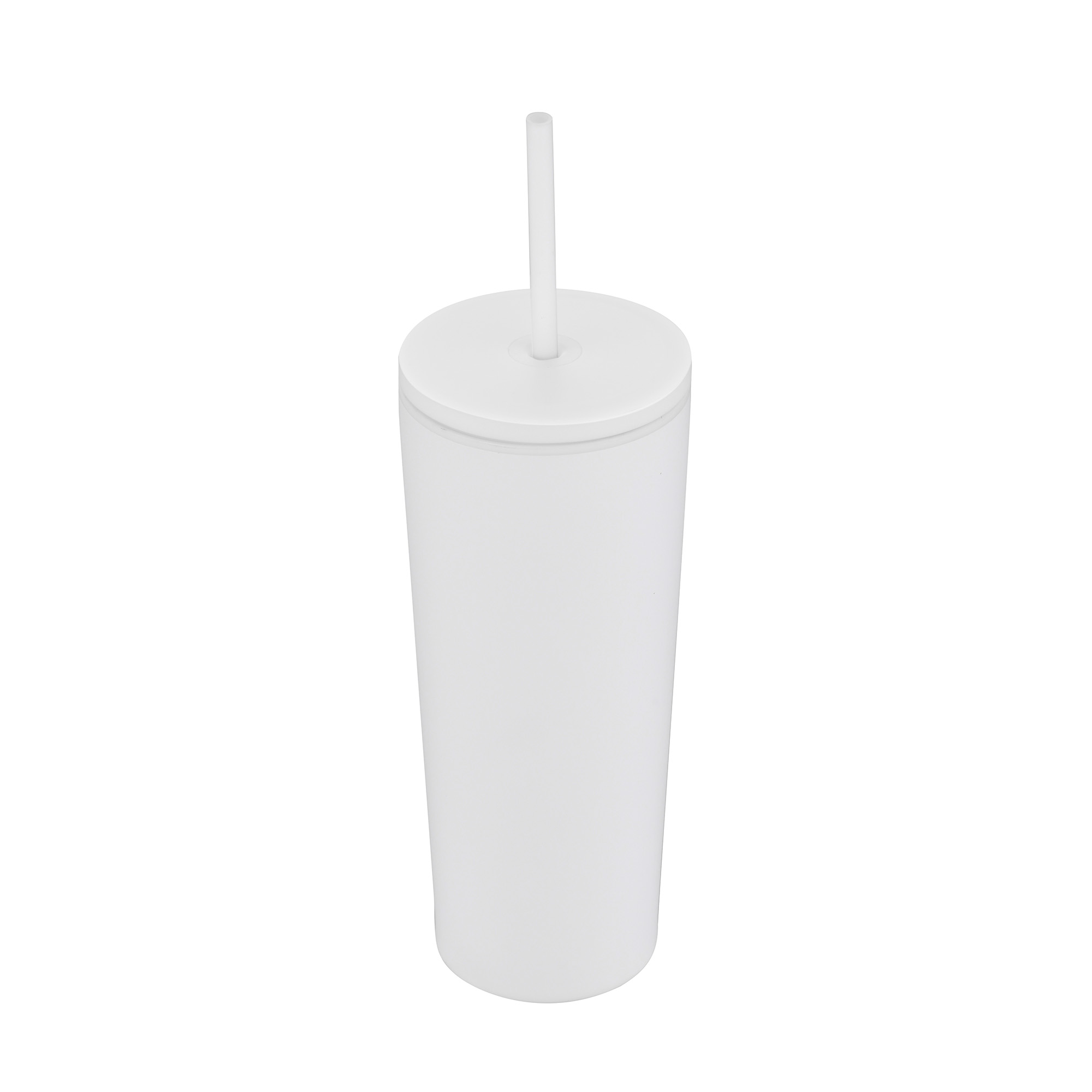 24 Oz. Double Wall Mug with Straw 1