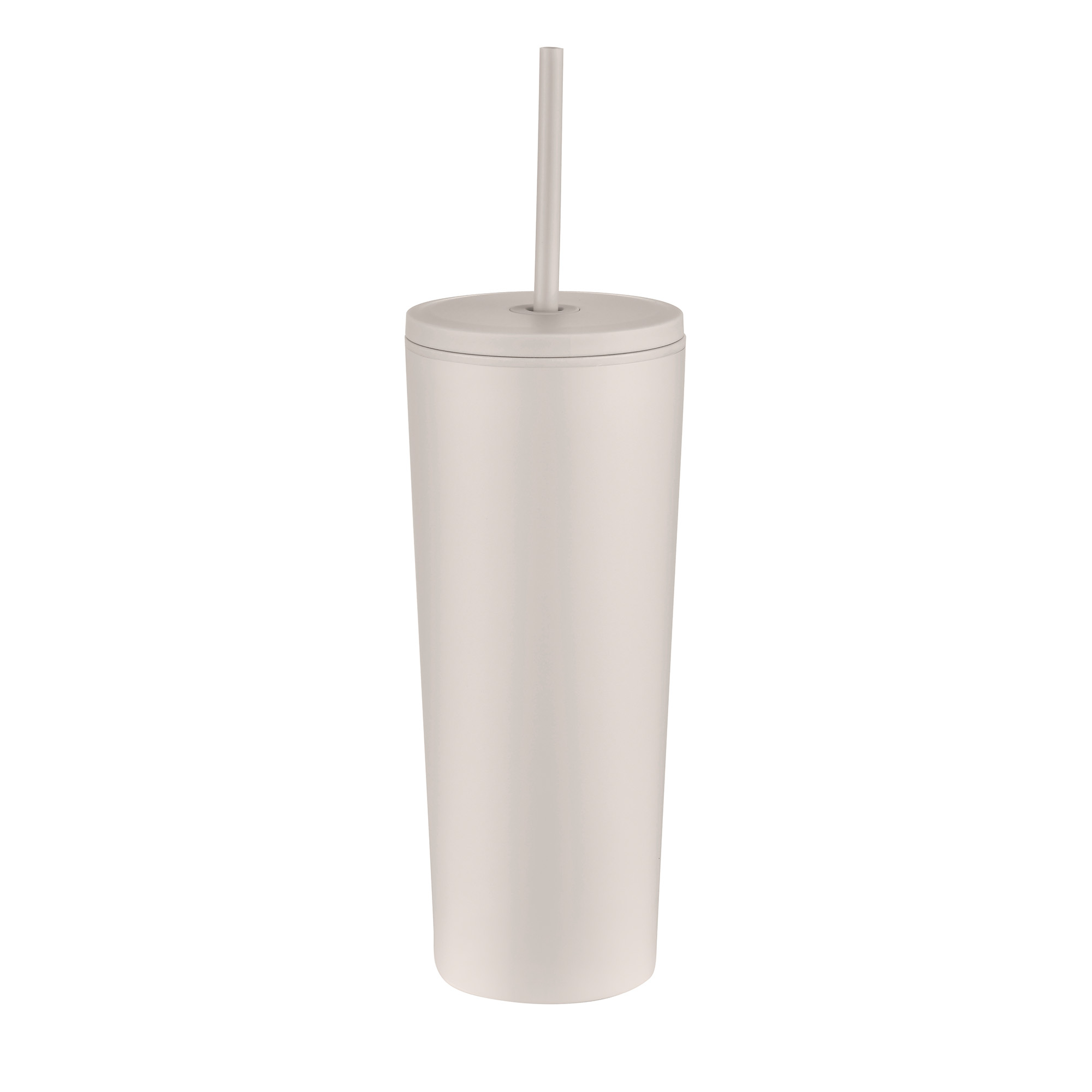 24 Oz. Double Wall Mug with Straw 1