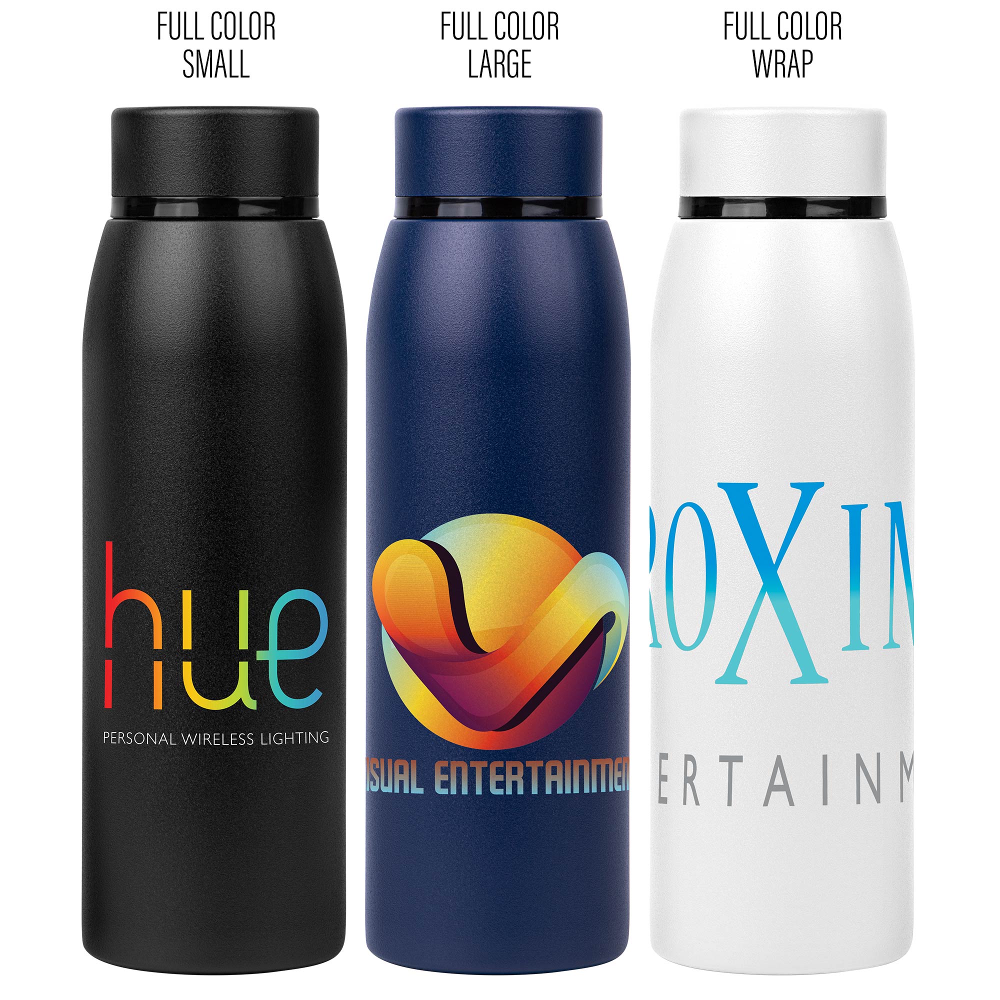 20 Oz. The Cobra Powder-Coated Stainless Steel Water Bottle 1