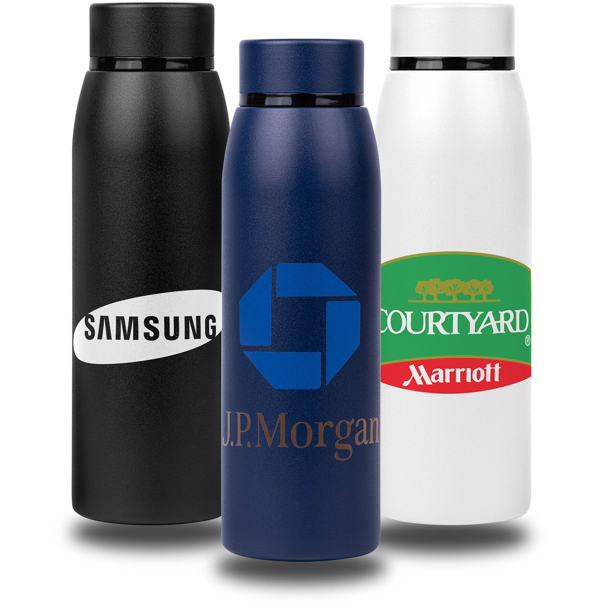 20 Oz. The Cobra Powder-Coated Stainless Steel Water Bottle 1