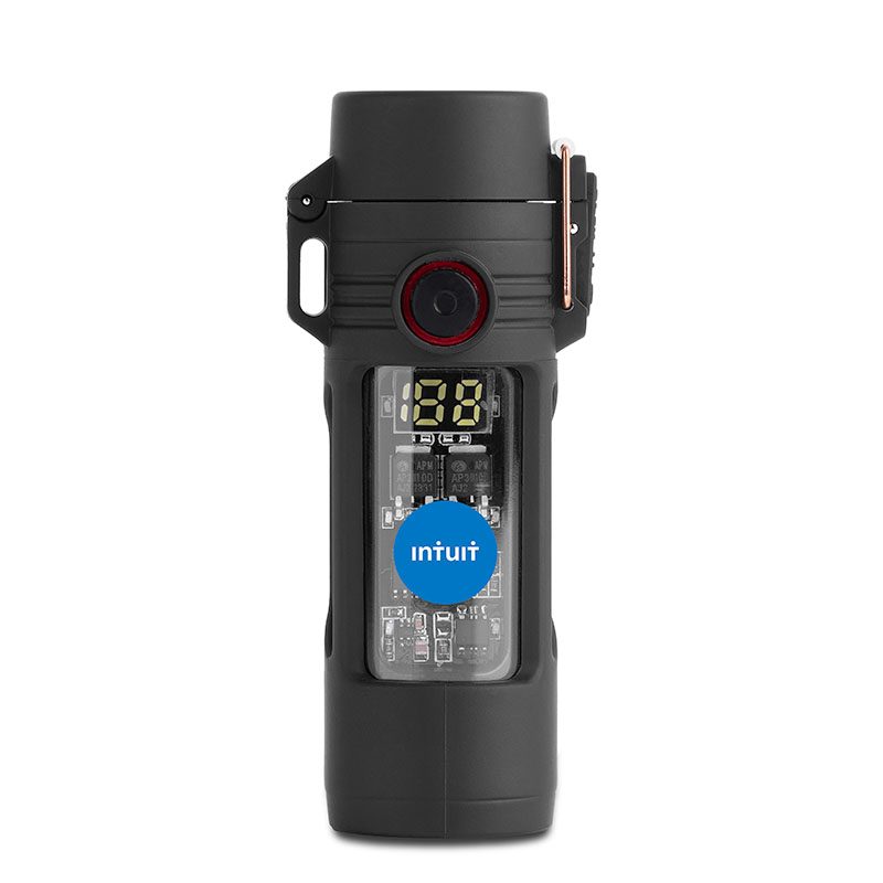 Luminix Oval Flashlight & Plasma Lighter 1