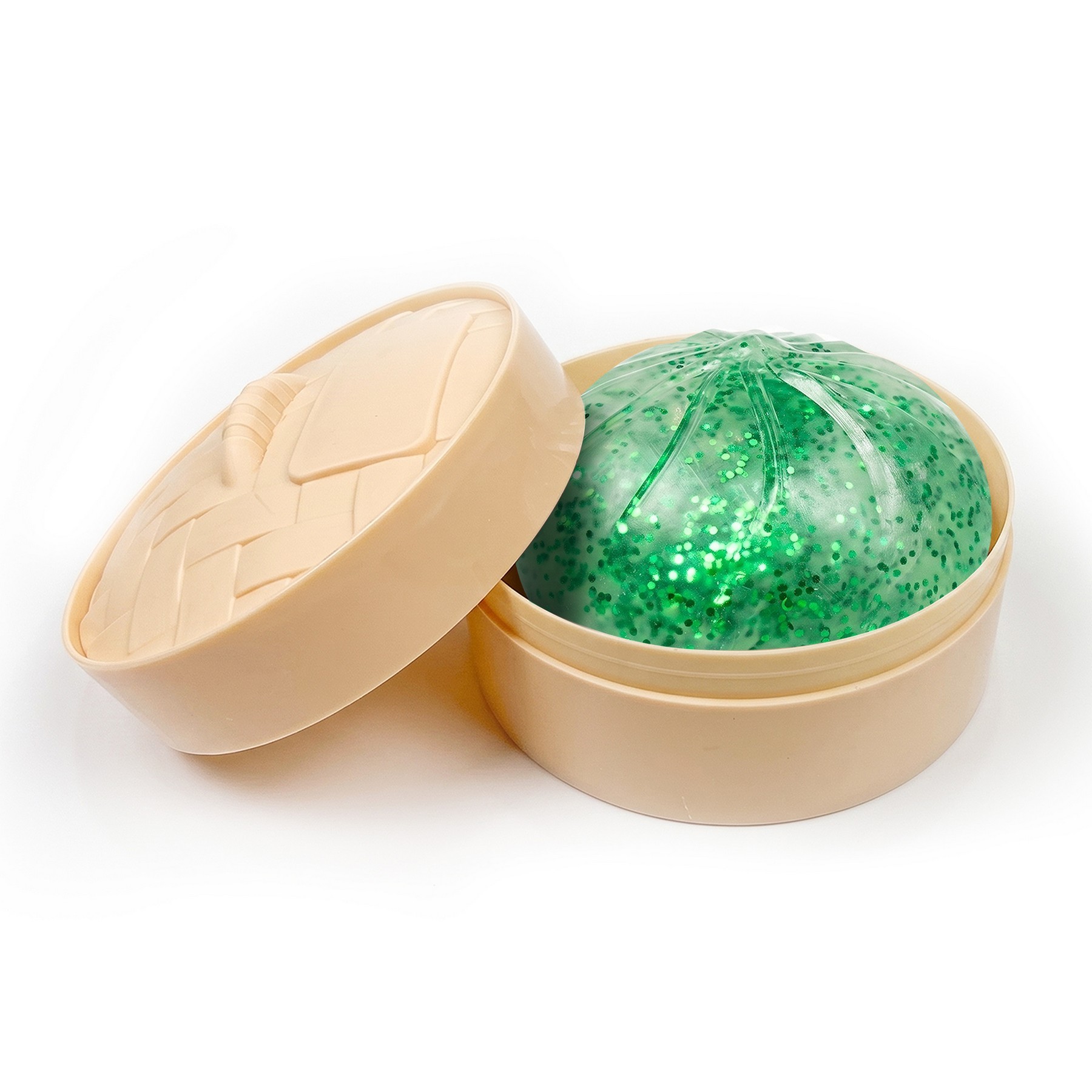 Dumpling Delight Glittery Stress Reliever (Factory Direct) 10-12 Weeks 1