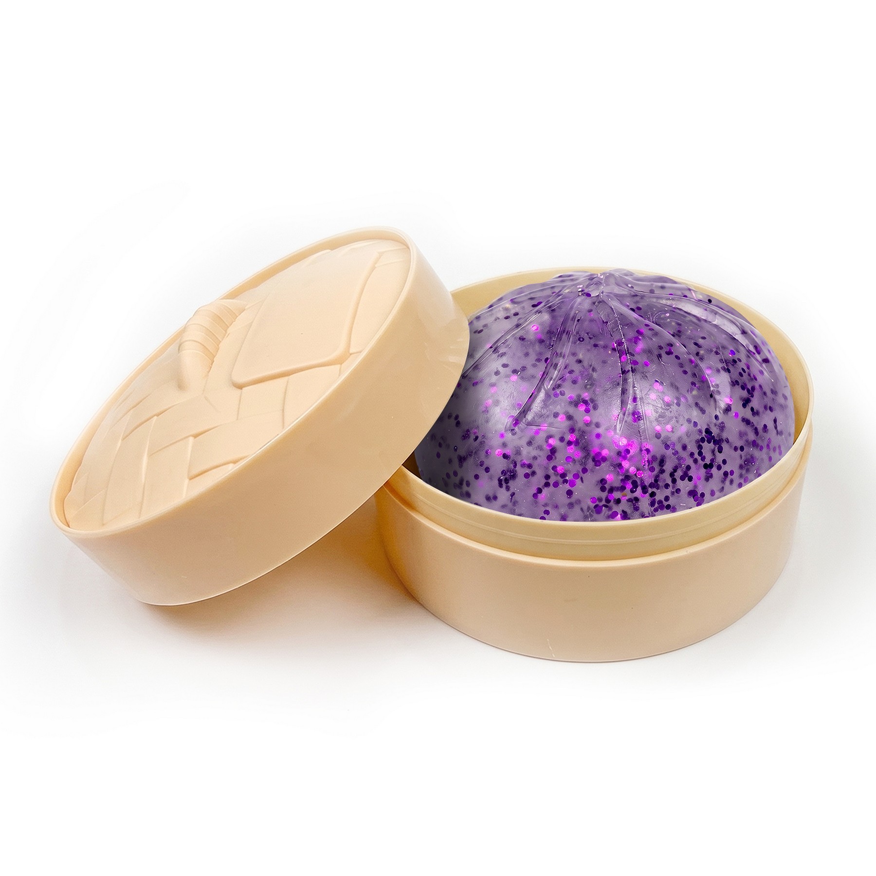 Dumpling Delight Glittery Stress Reliever (Factory Direct) 10-12 Weeks 1