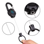 QuickClip Retractable Keychain with Carabiner 4 QuickClip Retractable Keychain with Carabiner 4