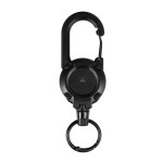 QuickClip Retractable Keychain with Carabiner 2 QuickClip Retractable Keychain with Carabiner 2