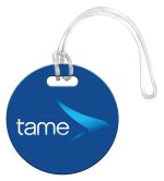 Digital Mini Round Bag Tag (2"x2") - Various Digital Mini Round Bag Tag (2"x2") - Various