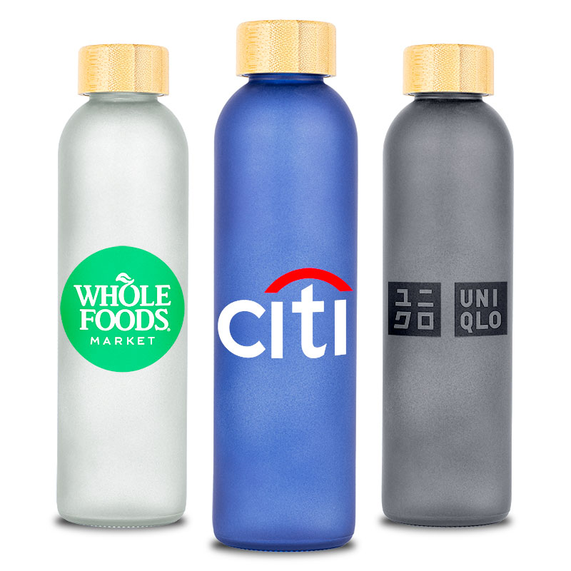 24 Oz. Beverly Glass Water Bottle 1
