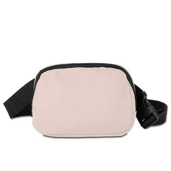 Soft PU Fanny Pack w/Hidden Zipper 1