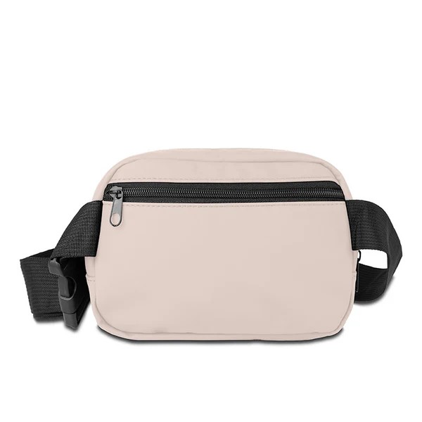Soft PU Fanny Pack w/Hidden Zipper 1