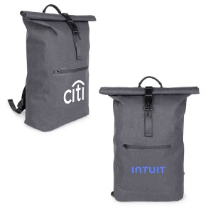 RainRover rPET Roll-Top Backpack (Factory Direct 10-12 Weeks Ocean) 1 RainRover rPET Roll-Top Backpack (Factory Direct 10-12 Weeks Ocean) 1