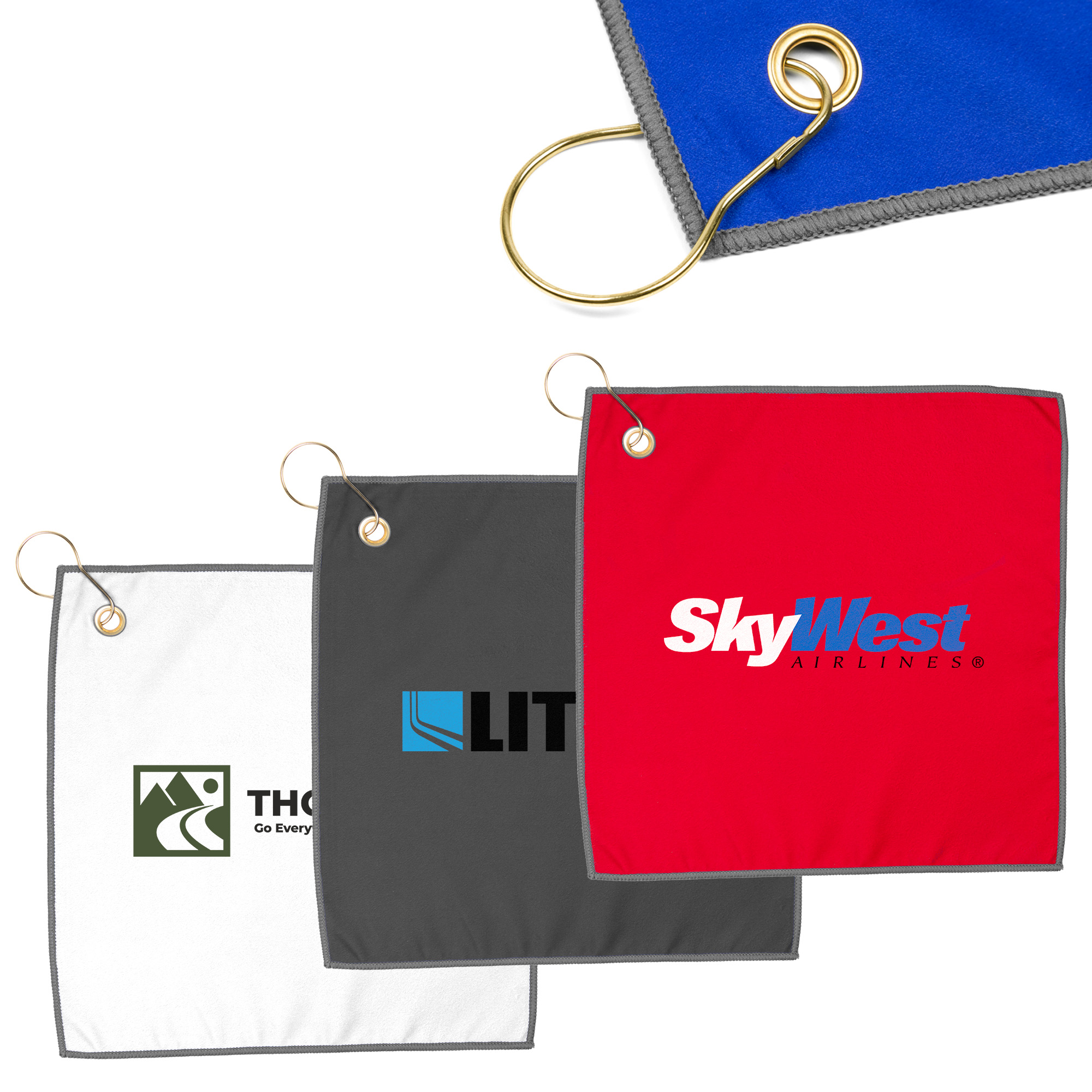 EcoClip rPET Golf Towel 1