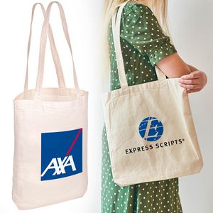 14"x17" Cotton Tote Bag with Gusset - 140GSM 1 14"x17" Cotton Tote Bag with Gusset - 140GSM 1