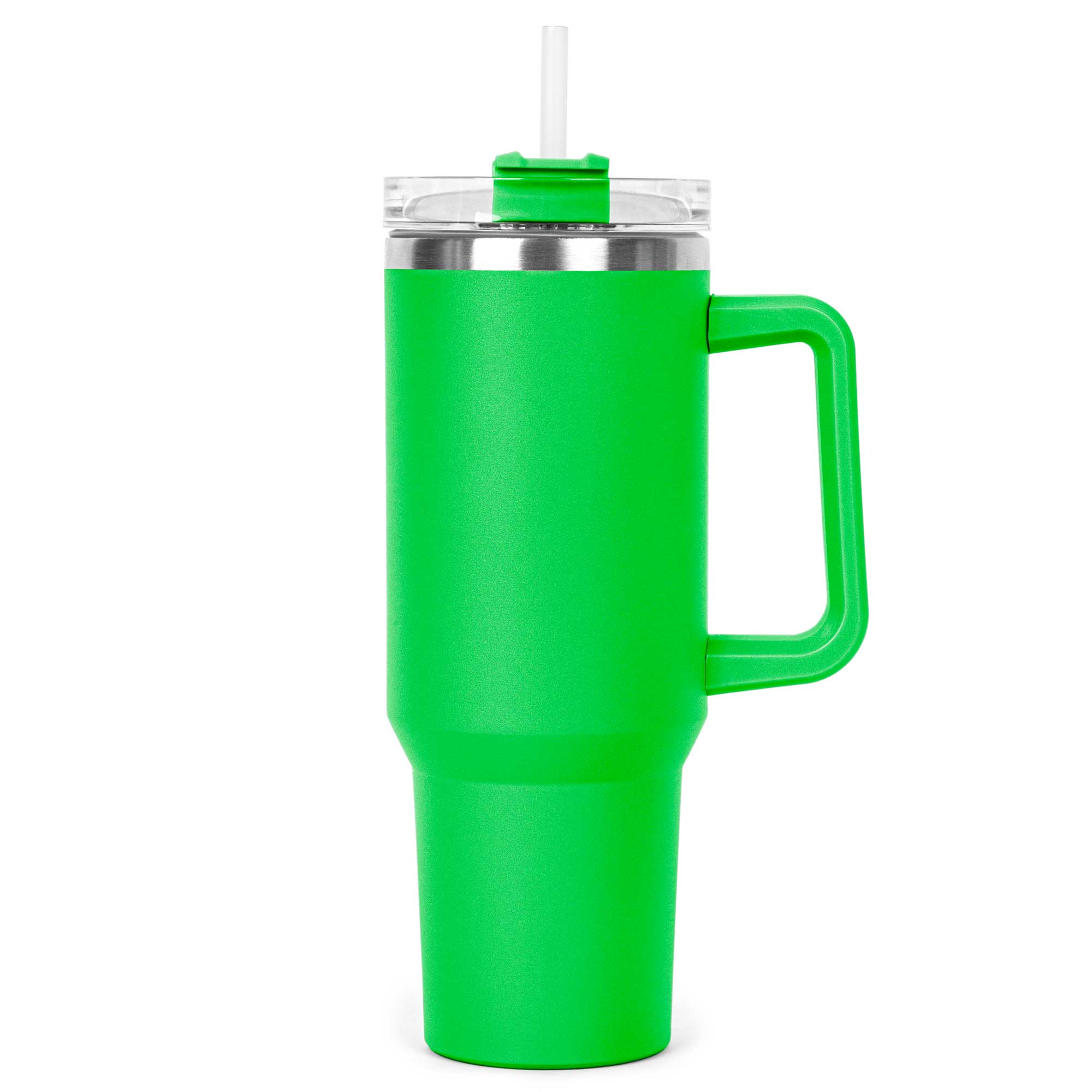 40 Oz. The Hippo Mug & Straw Lid w/Twist Closure 1