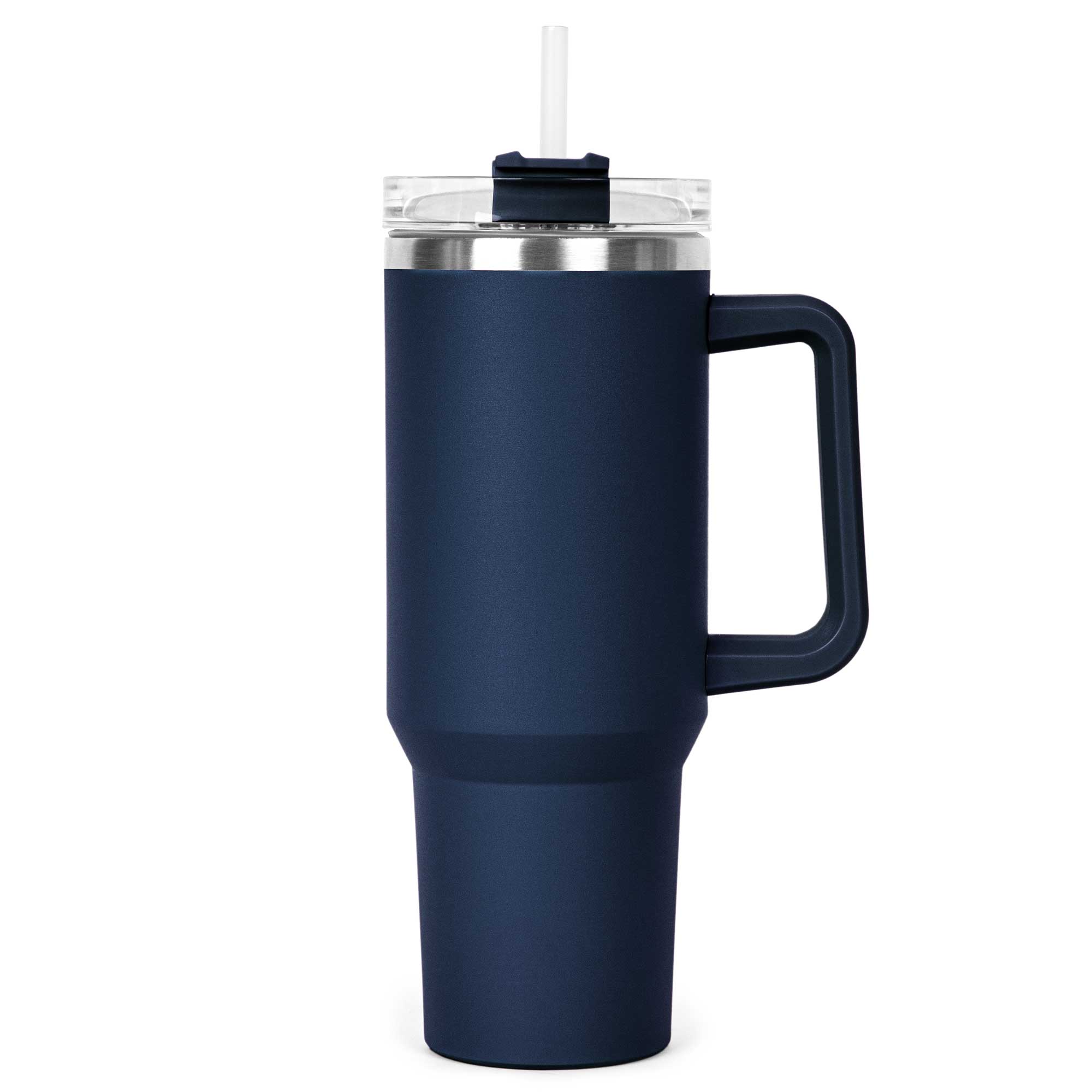 40 Oz. The Hippo Mug & Straw Lid w/Twist Closure 1