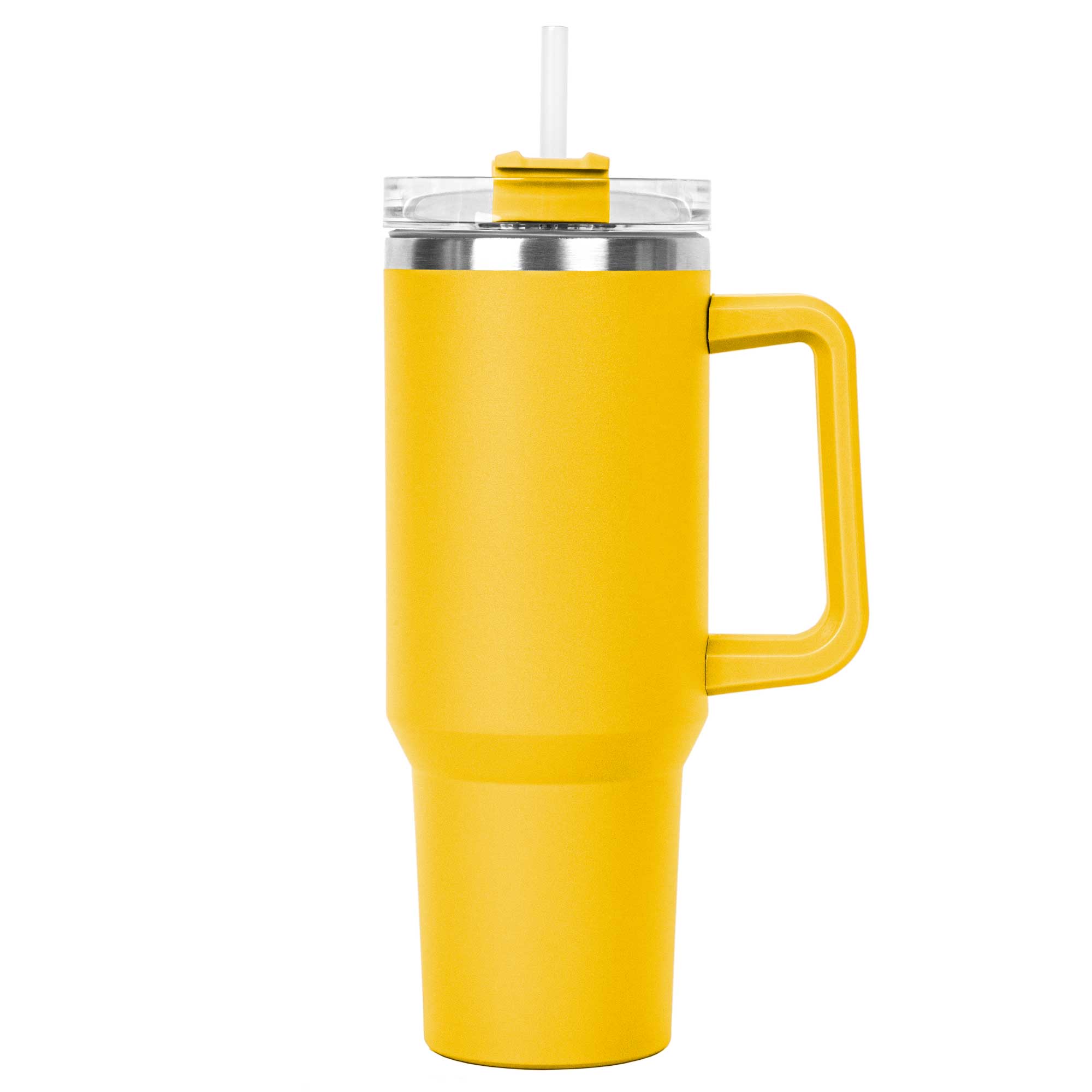 40 Oz. The Hippo Mug & Straw Lid w/Twist Closure 1