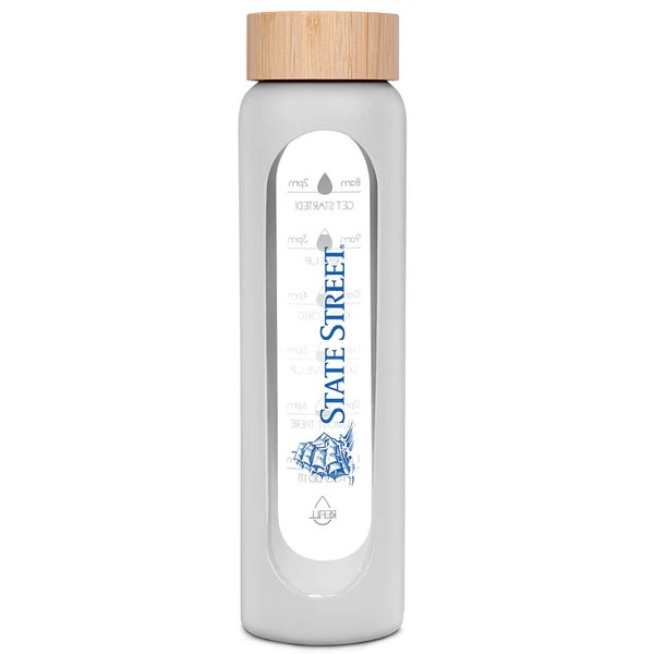 36 Oz. Bronte Glass Water Bottle 1