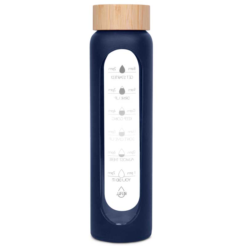 36 Oz. Bronte Glass Water Bottle 1