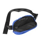 TravelEase Fanny Pack - Blue Opened TravelEase Fanny Pack - Blue Opened