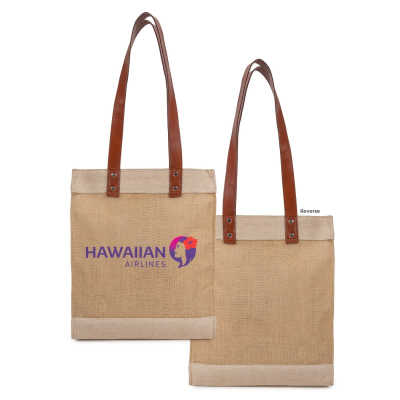 Premium Weave Golden Jute Tote 1 Premium Weave Golden Jute Tote 1