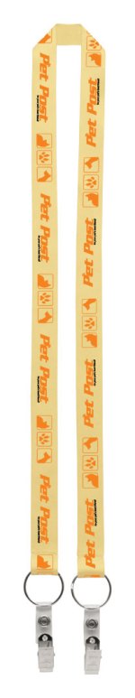 1" Dual LA-214 Sublimation Lanyard 1 1" Dual LA-214 Sublimation Lanyard 1