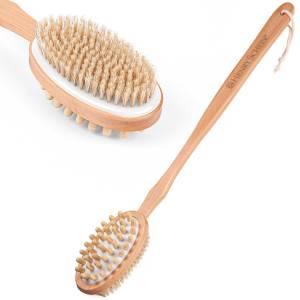 Double-Sided Bath And Massager Brush (Factory Direct - 10-12 Weeks Ocean) 1 Double-Sided Bath And Massager Brush (Factory Direct - 10-12 Weeks Ocean) 1