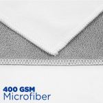 Microfiber Terry Towel (5" x 7") - White Microfiber Terry Towel (5" x 7") - White