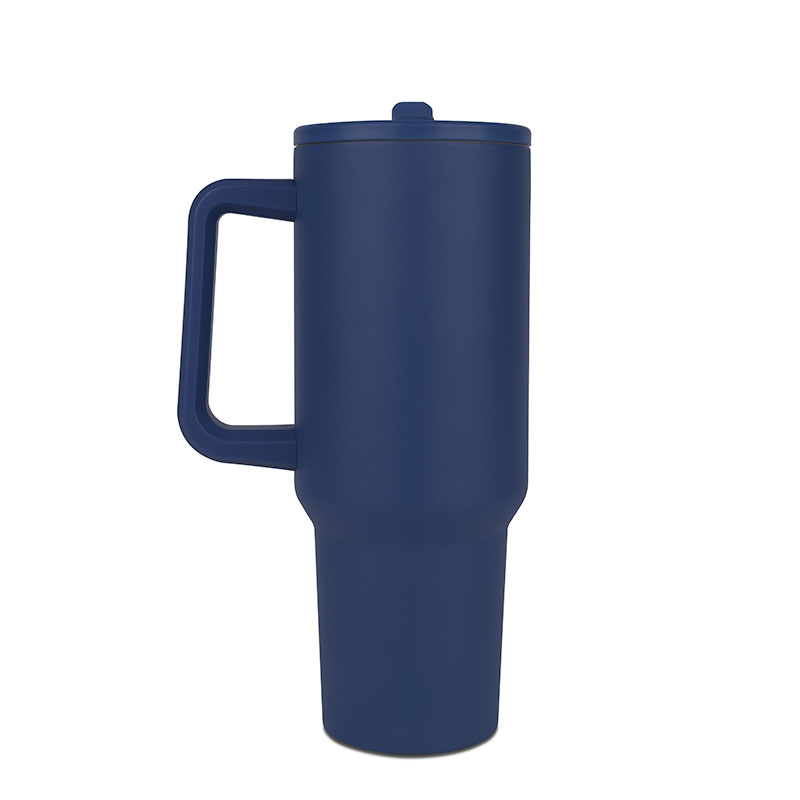 40 Oz. Hydravault FlipStraw Tumbler w/Handle 1