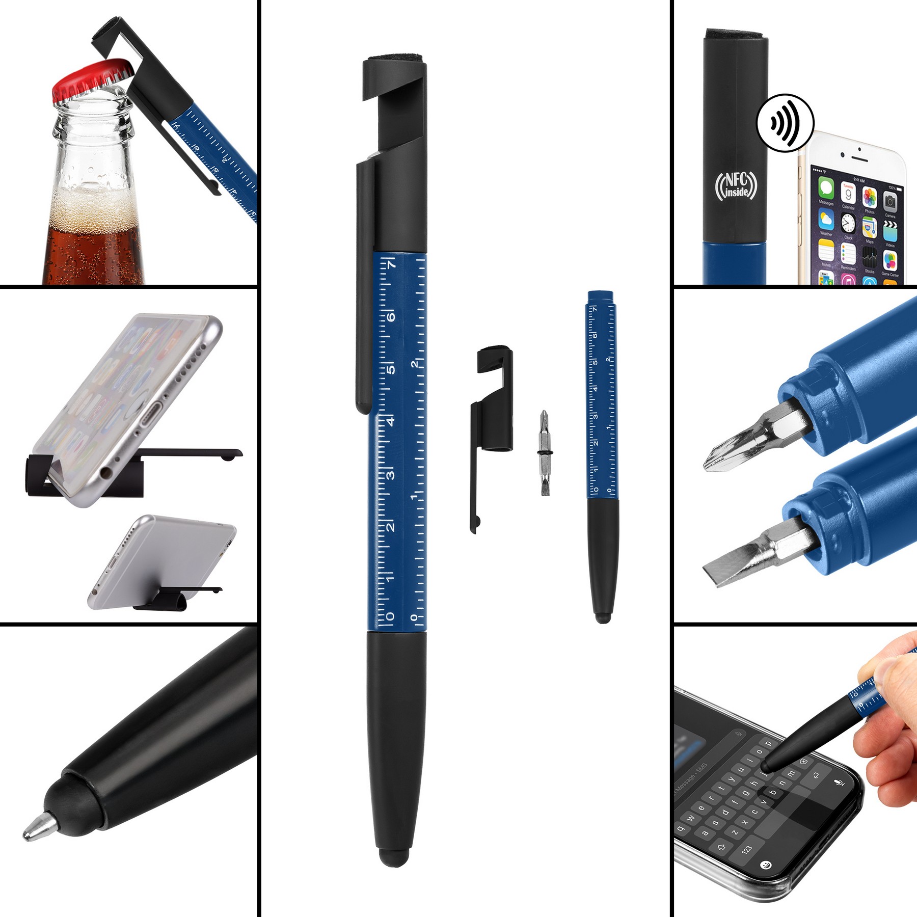 NFC Stylus Pen with Bottle Opener & Ruler (Factory Direct) 10-12 Weeks 1