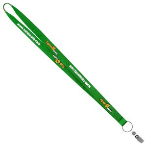 3/4" Recycled Screen Printed Lanyard (Factory Direct - 10-12 Weeks Ocean) 1 3/4" Recycled Screen Printed Lanyard (Factory Direct - 10-12 Weeks Ocean) 1