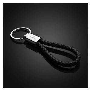 Braided Leatherette Key Chain 1 Braided Leatherette Key Chain 1