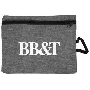 210 D Heathered 4-Pocket Accessory Pouch 1 210 D Heathered 4-Pocket Accessory Pouch 1