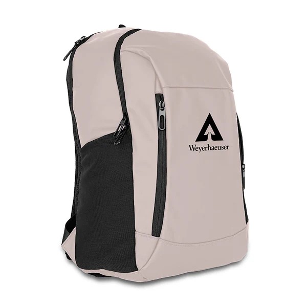PU Leatherette Water Resistant Backpack 1