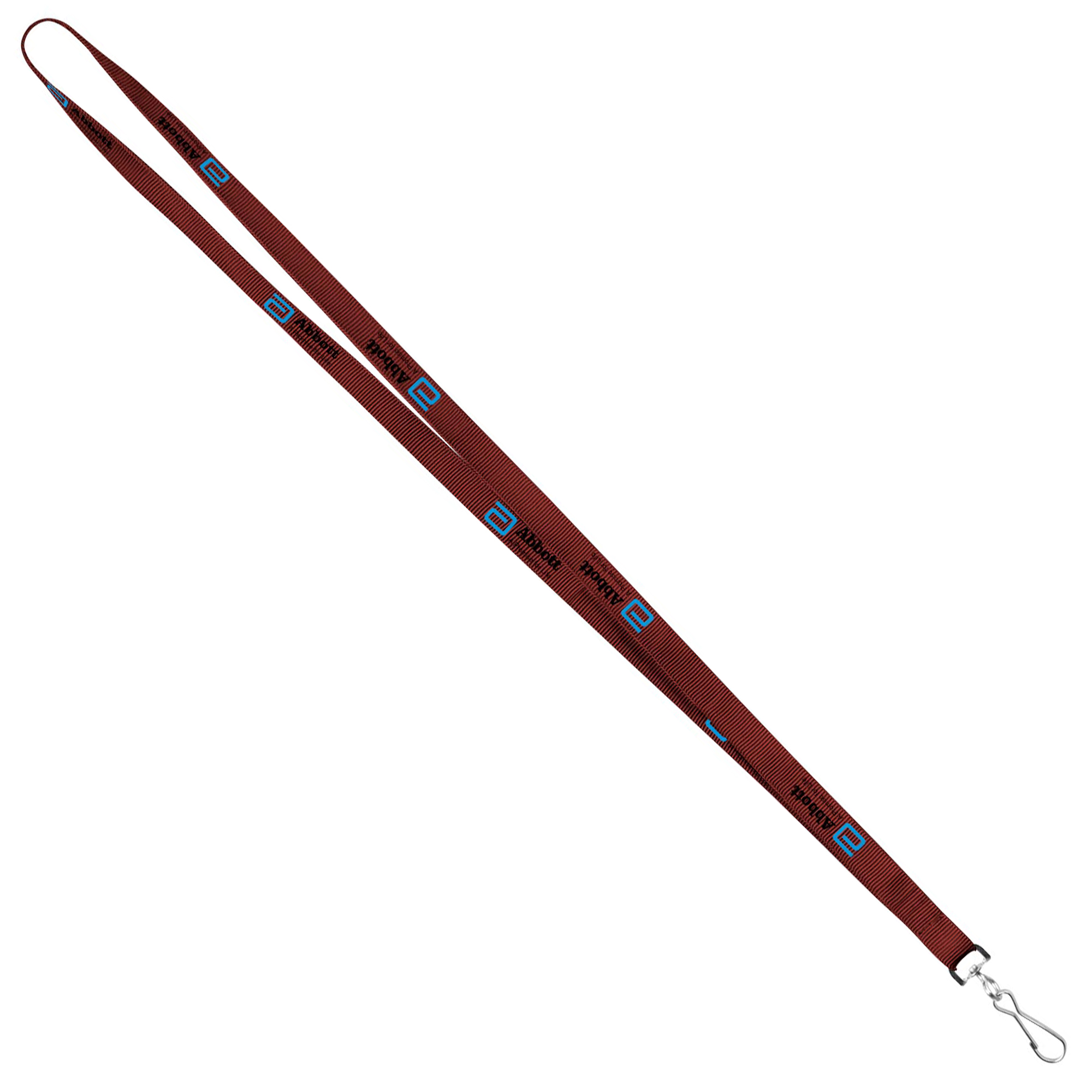1/2" Screen Printed Lanyard (Factory Direct) 10-12 Weeks 1