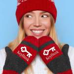 Jacquard Custom Color Mittens (5-6 Weeks Air) - Various Jacquard Custom Color Mittens (5-6 Weeks Air) - Various