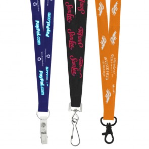 3/4" Detail Woven Lanyard 1