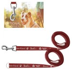 3/4" Dog Leash (QuickShip) 5-6 Weeks - Red 3/4" Dog Leash (QuickShip) 5-6 Weeks - Red