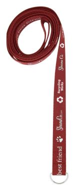 3/4" Dog Leash (QuickShip) 5-6 Weeks - Red 3/4" Dog Leash (QuickShip) 5-6 Weeks - Red